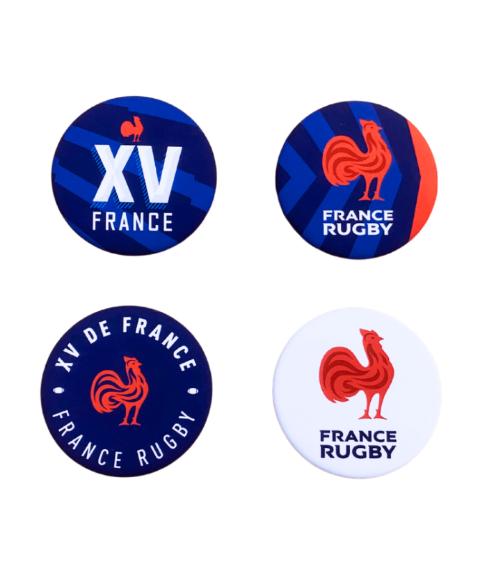 Porte-Clé France Rugby x Ovalie Modèle XV de France Blanc